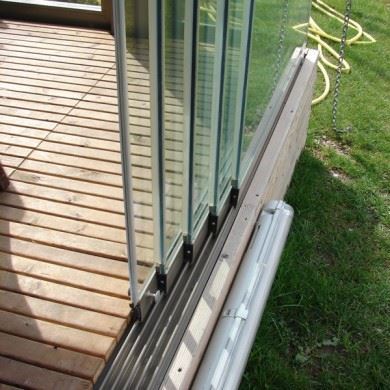 Picture for category Sliding Glass Balcony with 5 rails.