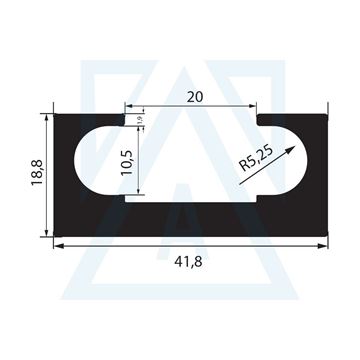 Resim Ray Profili - 4228 - 1.028 kg/m