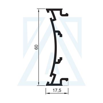 Resim Çarpma Kapı Adaptörü - 4148-D - 0.505 kg/m