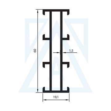 Resim Dar Kasa Ve Orta - 4197 - 0.765 kg/m