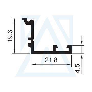 Resim Ek Kulak (Jaluzi Çıtası) - 4179 - 0.210 kg/m