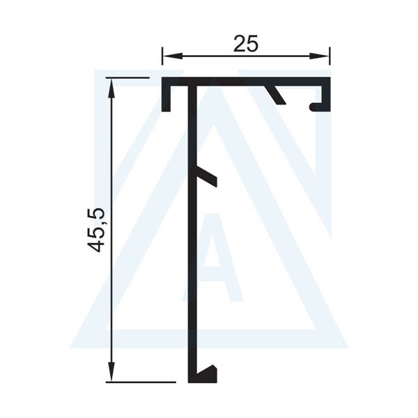 Picture of Tırnak Adaptörü - 1554 - 0.275 kg/m