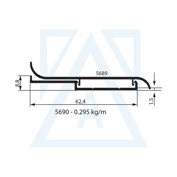 Ürün resmi: 5690 - 0.295 kg/m