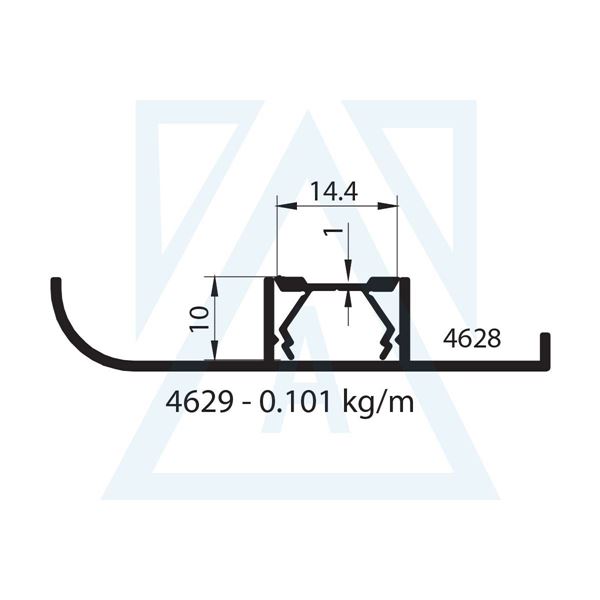 Picture of 4629 - 0.101 kg/m