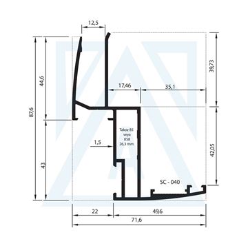 Picture of 8209 - 1.220 kg/m