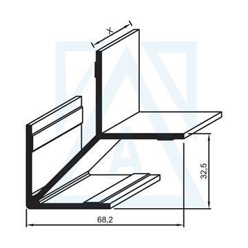 Resim Geniş Aldoks Bağlantı - 1514 - 1.145 kg/m