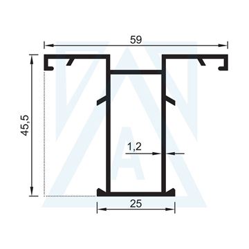 Resim Geniş Orta Kayıt - 1551 - 0.770 kg/m