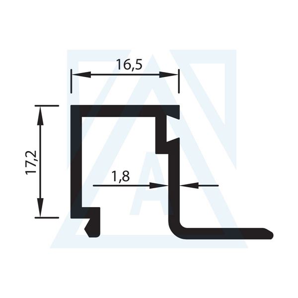 Picture of Isı Cam Çıtası - 1679 - 0.340 kg/m