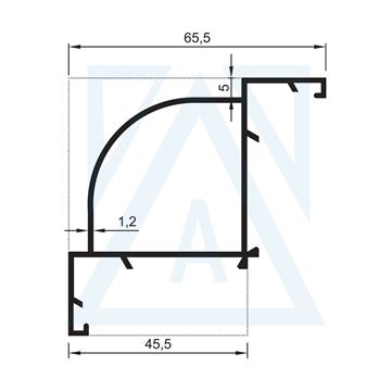 Resim 90 Derece Dönüş - 1580 - 0.740 kg/m