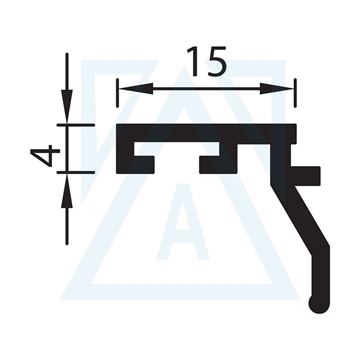 Resim Isı Cam Çıtası - 1765 - 0.160 kg/m