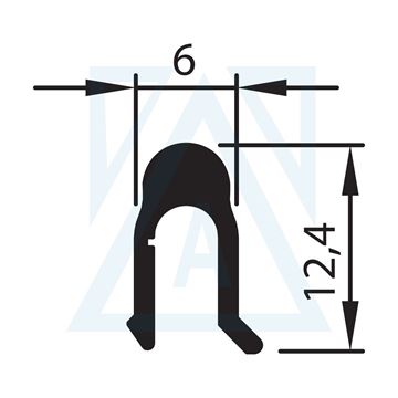 Picture of Sineklik Rayı - 1811 - 0.100 kg/m