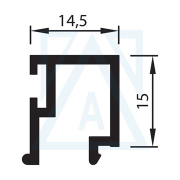 Picture of Isı Cam Çıtası - 1763 - 0.220 kg/m