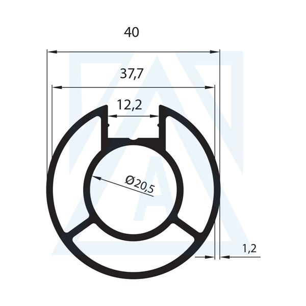 Picture of 2385 - 0.702 kg/m