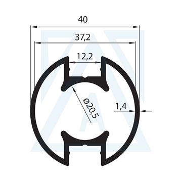 Picture of 1869 - 0.697 kg/m