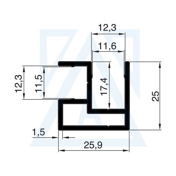 Picture of 3814 - 0.450 kg/m