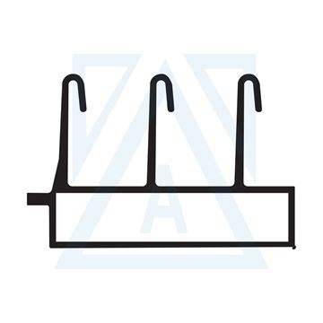 Resim 3'lü Sürme Eşikli Alt Ray - 4440 - 1.077 kg/m