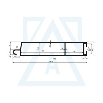 Picture of 3671 - 0.735 kg/m