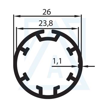 Picture of 2842 - 0.330 kg/m