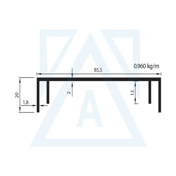 Ürün resmi: 2108 - 0.770 kg/m