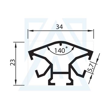 Picture of 3084 - 0.425 kg/m