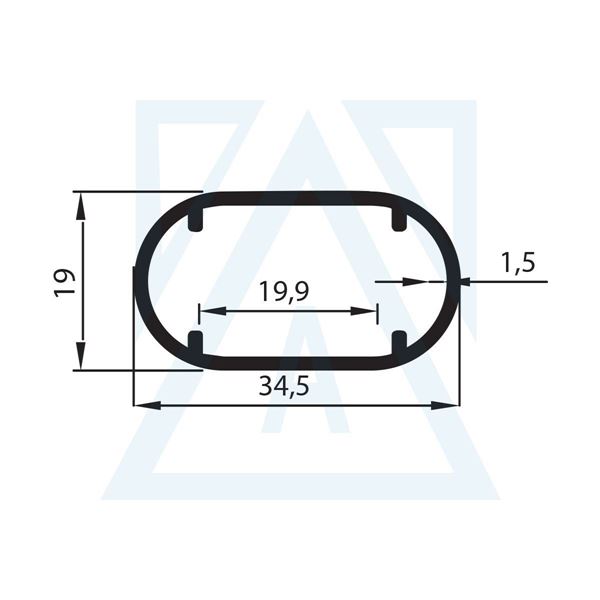 Picture of 4661 - 0.390 kg/m