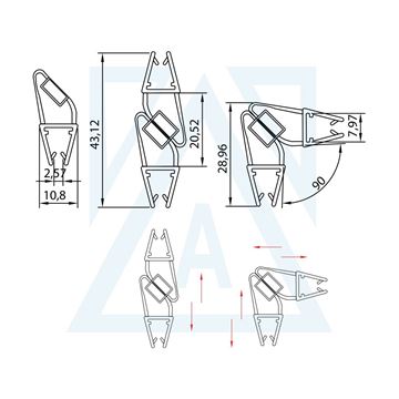 Picture of MF-02 - Köşe conta