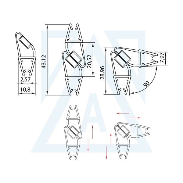 Picture of MF-02 - Köşe conta