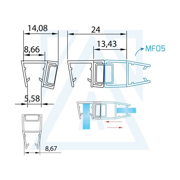 Ürün resmi: MF-07 - Pano contası