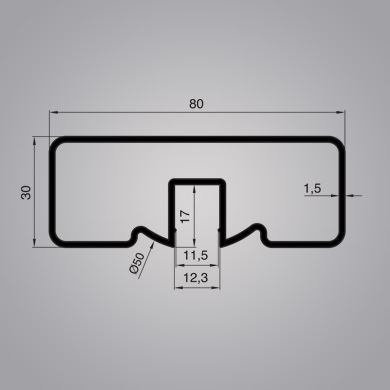 Picture for category Rectangle Handrail System