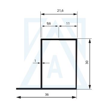 Resim Pratiko Kapalı Dikme - 4935 - 0308 kg/m